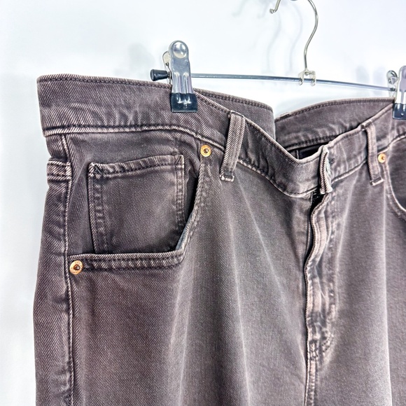 Gap Brown 90's Loose Mid Rise Denim Jeans - Picture 3 of 6